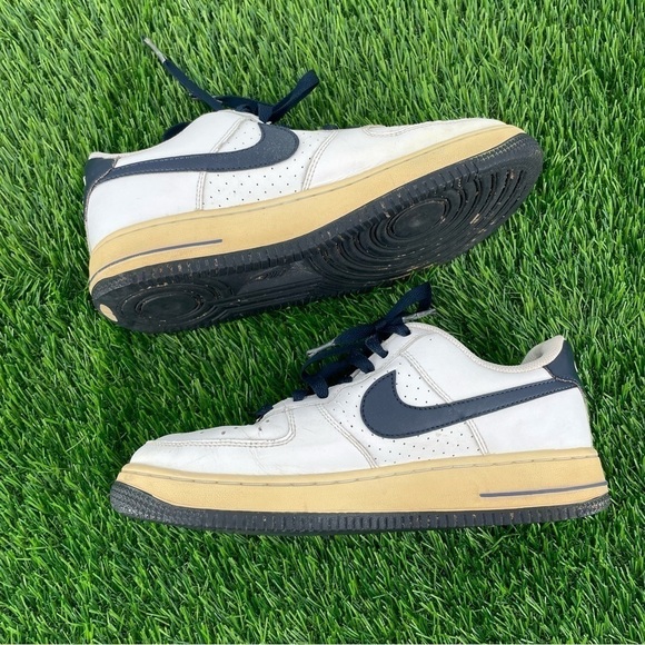 2009 Nike Air Force 1 Low Perf White Obsidian - Picture 5 of 8